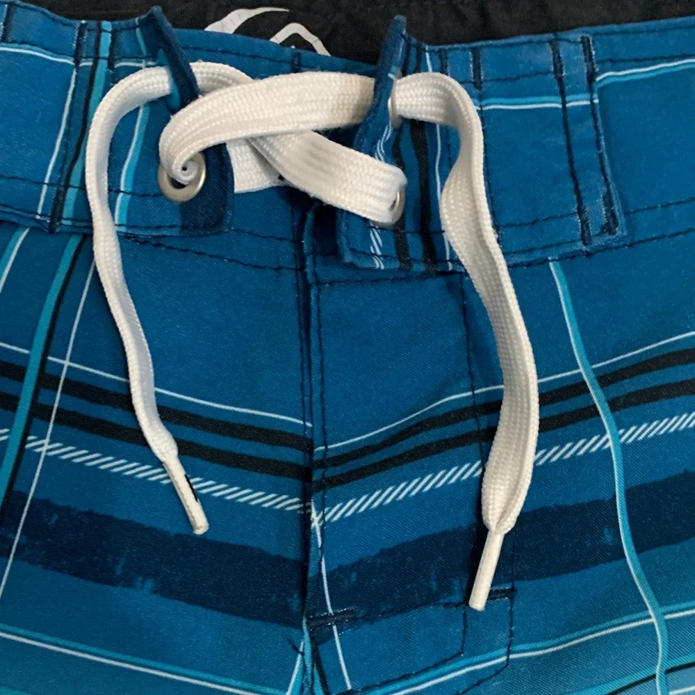 Quiksilver Kids Swim Trunks - Blue,‎ Yellow, Orange